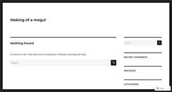 Desktop Screenshot of bemogul.wordpress.com