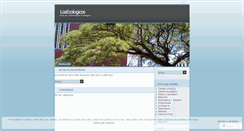 Desktop Screenshot of losecologicos.wordpress.com