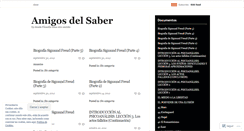 Desktop Screenshot of filosofiacaracas.wordpress.com