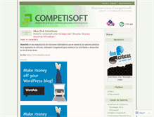 Tablet Screenshot of competisoft.wordpress.com