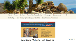 Desktop Screenshot of desertcomputertutor.wordpress.com