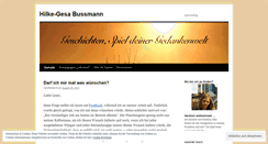 Desktop Screenshot of hilkebussmann.wordpress.com