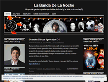 Tablet Screenshot of labandadelanoche.wordpress.com