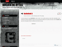 Tablet Screenshot of bocatadebytes.wordpress.com