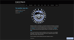 Desktop Screenshot of dbeatrawpunk.wordpress.com