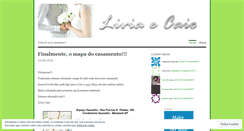 Desktop Screenshot of liviaecaio.wordpress.com