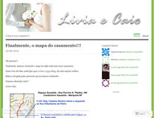 Tablet Screenshot of liviaecaio.wordpress.com