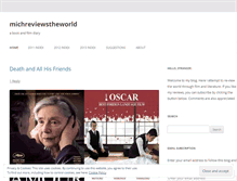 Tablet Screenshot of michreviewstheworld.wordpress.com