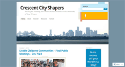 Desktop Screenshot of crescentcityshapers.wordpress.com