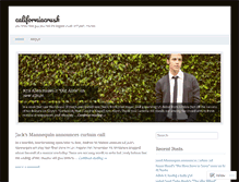 Tablet Screenshot of californiacrush.wordpress.com