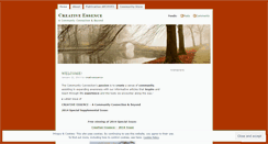 Desktop Screenshot of creativeessence.wordpress.com