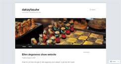 Desktop Screenshot of dakizyfasuhe.wordpress.com