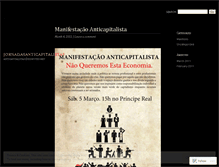 Tablet Screenshot of jornadasanticapitalistas.wordpress.com