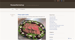 Desktop Screenshot of finzeanfarmshop.wordpress.com