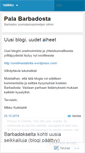 Mobile Screenshot of palabarbadosta.wordpress.com