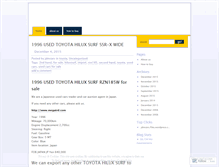 Tablet Screenshot of jdmcars.wordpress.com