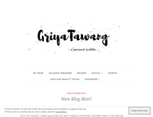 Tablet Screenshot of griyatawang.wordpress.com