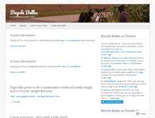 Tablet Screenshot of bicyclebelles.wordpress.com