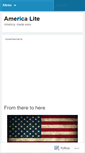 Mobile Screenshot of americalite.wordpress.com