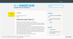 Desktop Screenshot of kanojo11.wordpress.com