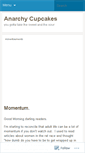 Mobile Screenshot of anarchycupcakes.wordpress.com