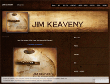 Tablet Screenshot of jimkeaveny.wordpress.com