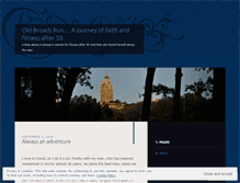 Tablet Screenshot of faithandfitnessat50.wordpress.com