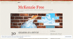 Desktop Screenshot of mckenziefree.wordpress.com