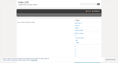 Desktop Screenshot of index135.wordpress.com