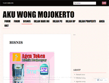 Tablet Screenshot of iklanmojokerto.wordpress.com