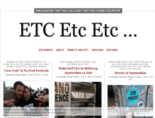 Tablet Screenshot of etceurope.wordpress.com