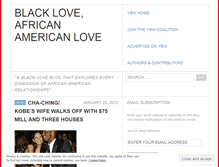 Tablet Screenshot of africanamericanlove.wordpress.com