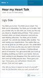 Mobile Screenshot of hearmyhearttalk.wordpress.com