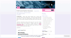 Desktop Screenshot of plasaotomotif.wordpress.com