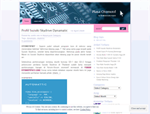 Tablet Screenshot of plasaotomotif.wordpress.com