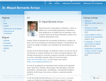 Tablet Screenshot of miquelbernardo.wordpress.com