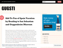 Tablet Screenshot of gugsti.wordpress.com