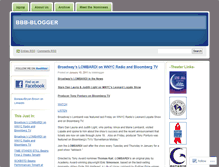Tablet Screenshot of bbbblogger.wordpress.com