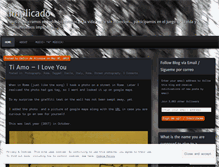 Tablet Screenshot of implicado.wordpress.com