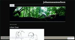 Desktop Screenshot of johannasamuelson.wordpress.com