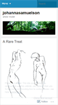 Mobile Screenshot of johannasamuelson.wordpress.com