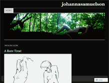 Tablet Screenshot of johannasamuelson.wordpress.com