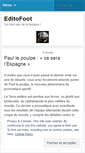 Mobile Screenshot of editofoot.wordpress.com