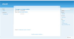 Desktop Screenshot of ahmedqandil.wordpress.com