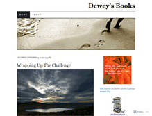 Tablet Screenshot of deweysbooks.wordpress.com