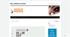 Desktop Screenshot of designdemoveis.wordpress.com