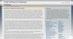 Desktop Screenshot of cristidemarco.wordpress.com