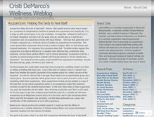 Tablet Screenshot of cristidemarco.wordpress.com