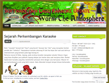 Tablet Screenshot of lagukaraokeindo.wordpress.com