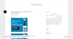 Desktop Screenshot of footwearforladies3q.wordpress.com